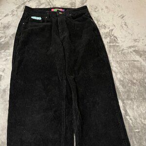 Empyre Women’s Black Corduroy Skate Pants – Tori 90s Baggy Size 3